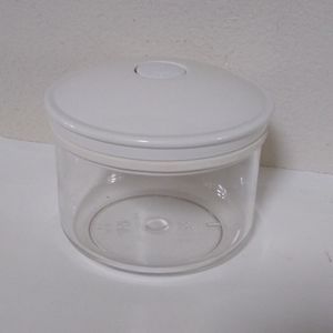 Food Saver Canister 25 oz Clear w/Press Button Lid KY 123